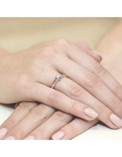 Pierscionek W088-0,10ct