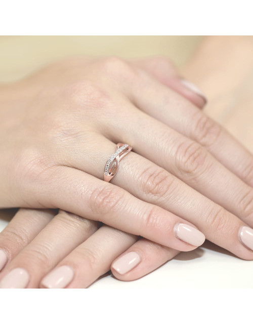 Pierscionek W090-0,06ct