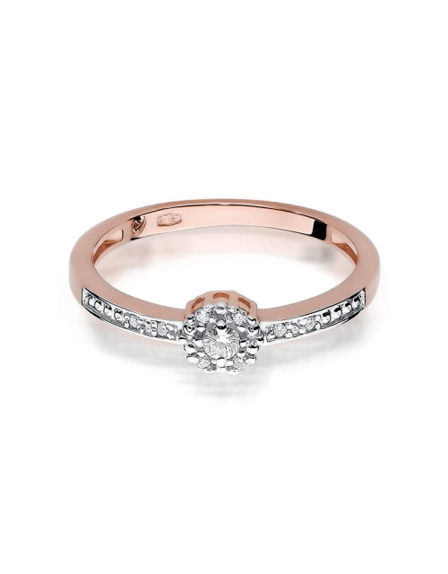 Pierscionek W091-0,09ct