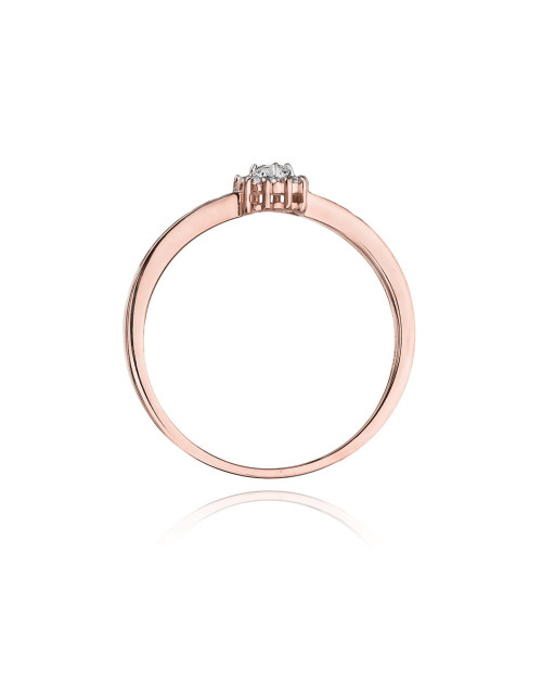 Pierscionek W091-0,09ct