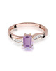 Pierscionek W0094-AMETYST