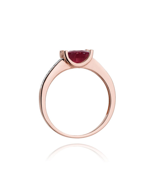 Pierscionek W0105-RUBIN