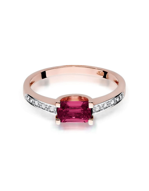 Pierscionek W0105-RUBIN