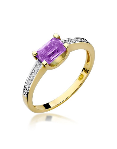 Pierscionek W0105-AMETYST