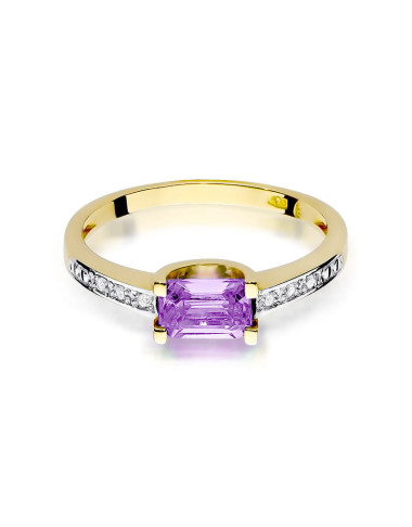 Pierscionek W0105-AMETYST