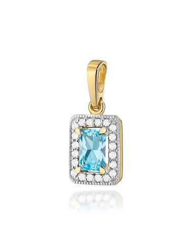 ZAWIESZKA Z0422 TOPAZ 0,65 ct