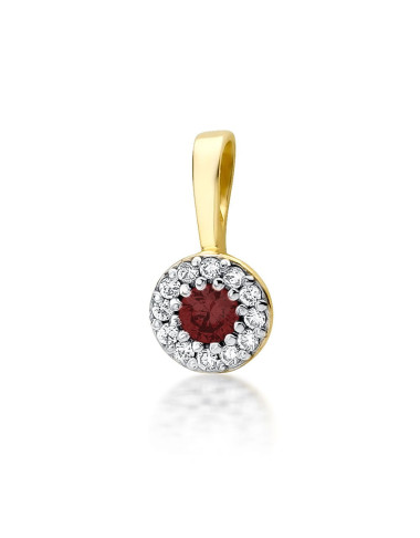 ZAWIESZKA Z0443 RUBIN 0,15 ct