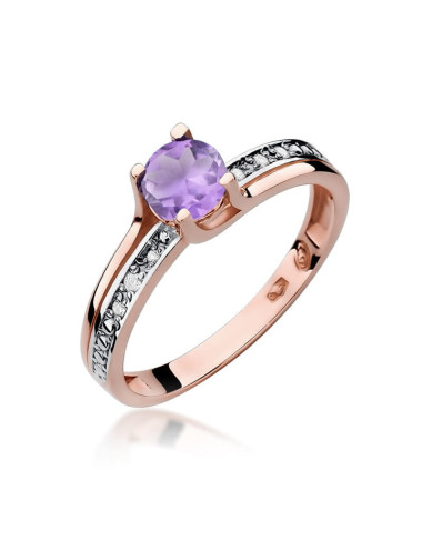 Pierscionek W0106-AMETYST