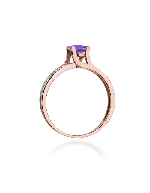 Pierscionek W0106-AMETYST