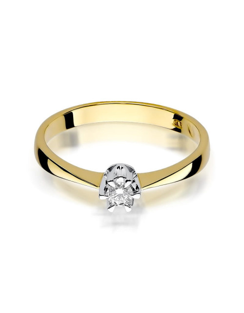 Pierscionek W111-0,10ct