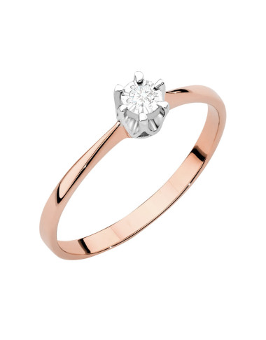 Pierscionek W111-0,10ct