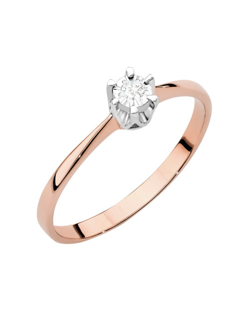 Pierscionek W111-0,10ct