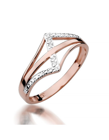 Pierscionek W114-0,03ct