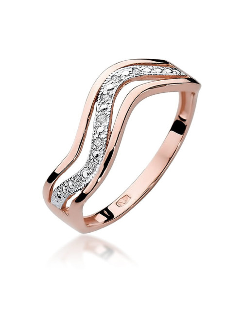 Pierscionek W116-0,06ct