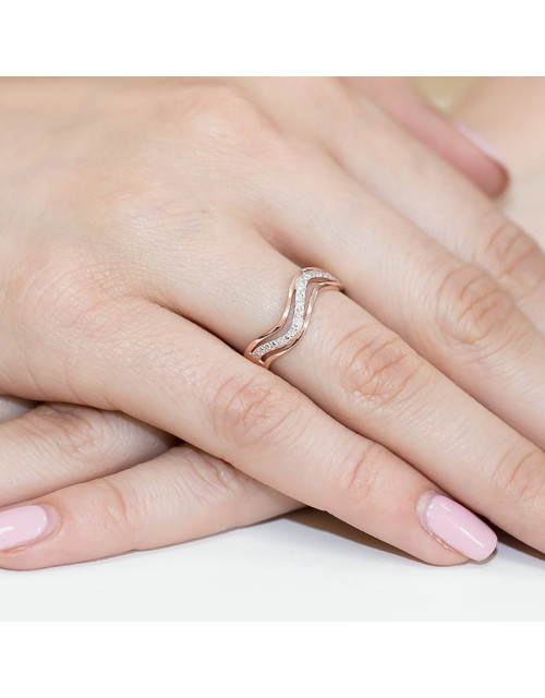 Pierscionek W116-0,06ct