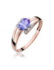 Pierscionek W119-TANZANIT