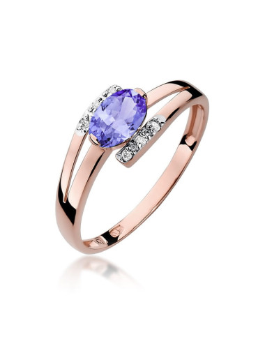 Pierscionek W119-TANZANIT