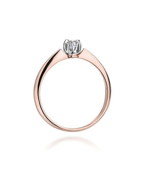 Pierscionek W134-0,10ct