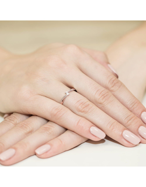 Pierscionek W137-0,04ct