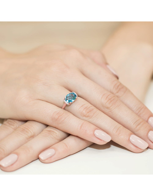 Pierscionek W0148-TOPAZ