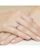 Pierscionek W155- 0,12ct