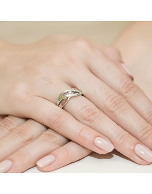 Pierscionek W156-0,05ct