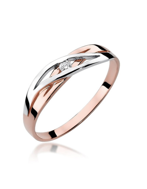 Pierscionek W156-0,05ct