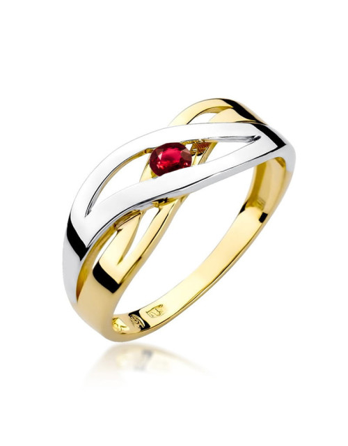 Pierscionek W0156-rubin 0,15ct