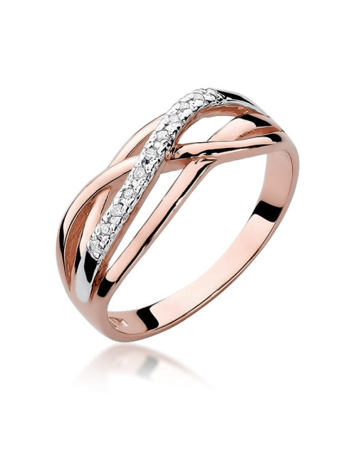 Pierscionek W157-0,10ct