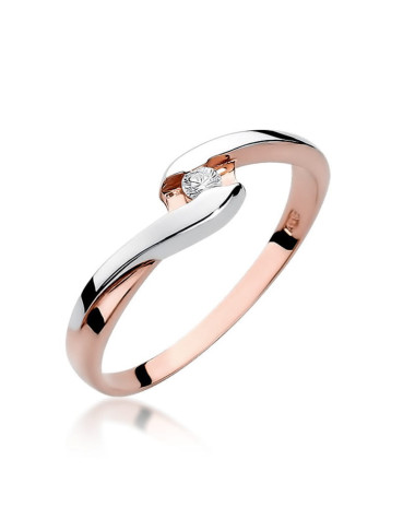 Pierscionek W158-0,05ct