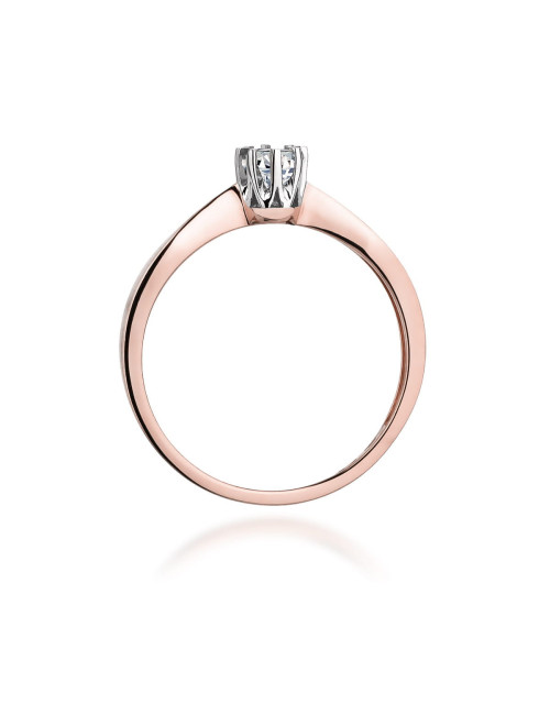 Pierscionek W173-0,15ct