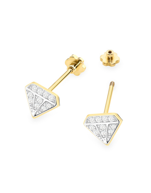 KOLCZYKI K0504 0,10ct