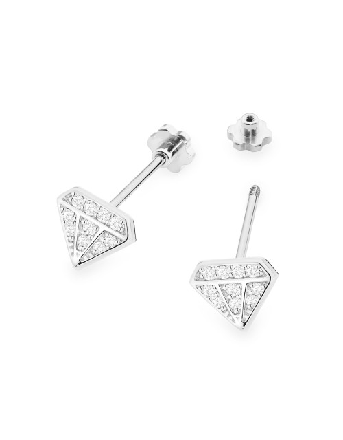 KOLCZYKI K0504 0,10ct