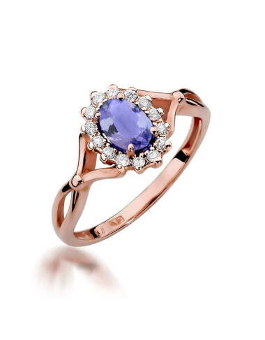 Pierścionek W0182-TANZANIT