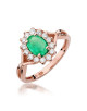 Pierścionek W182-SZMARAGD