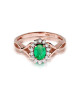 Pierścionek W182-SZMARAGD