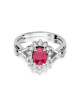 Pierscionek W0182-RUBIN 1,0 ct