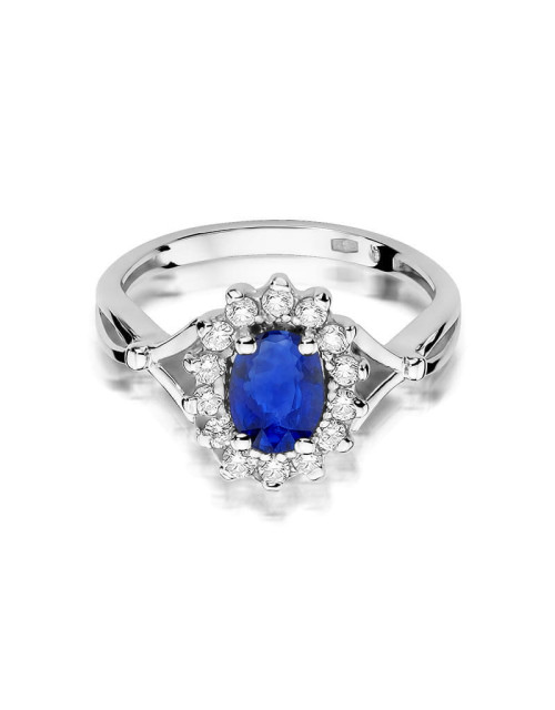 Pierscionek W0182-SZAFIR