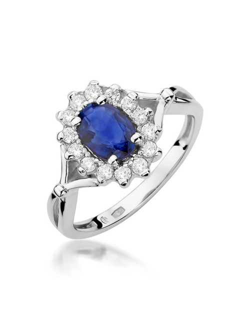 Pierscionek W0182-SZAFIR