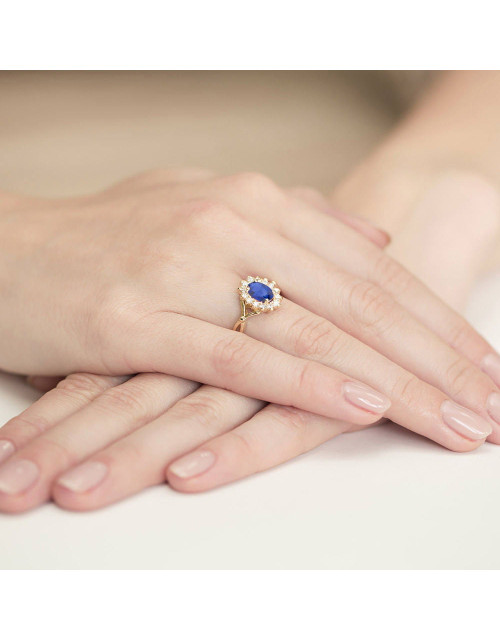 Pierscionek W0182-SZAFIR