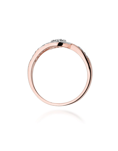 Pierscionek W184-0,17ct