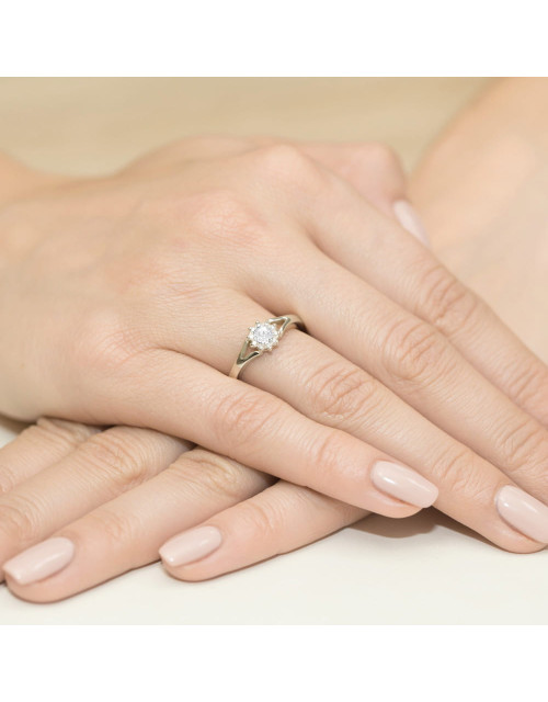 Pierscionek W185-SZAFIR