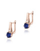 KOLCZYKI K0572, SZAFIR 1,0ct