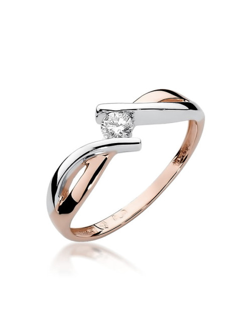 Pierscionek W191b-0,10ct