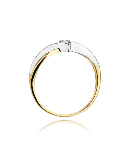 Pierścionek W191b-0,10ct