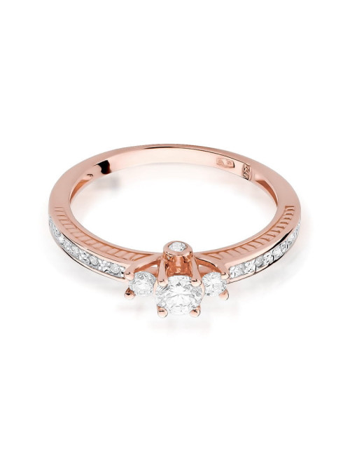 Pierscionek W199-0,42ct