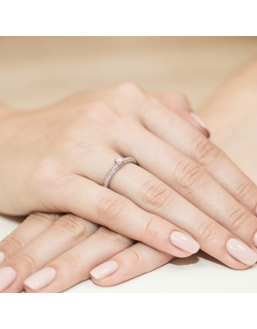 Pierscionek W200-0,36ct