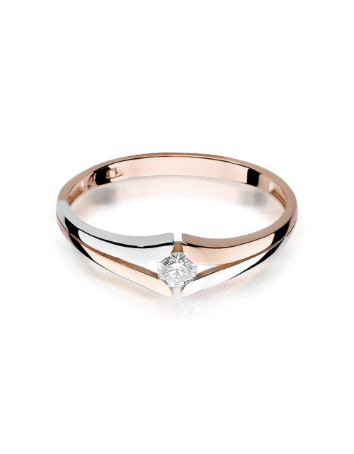 Pierscionek W207-0,10ct