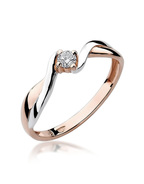 Pierscionek W208-0,10ct