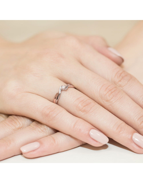 Pierscionek W0208-0,08ct